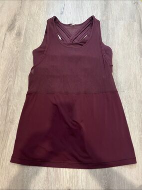 lululemon athletica Maroon Performance Skirt